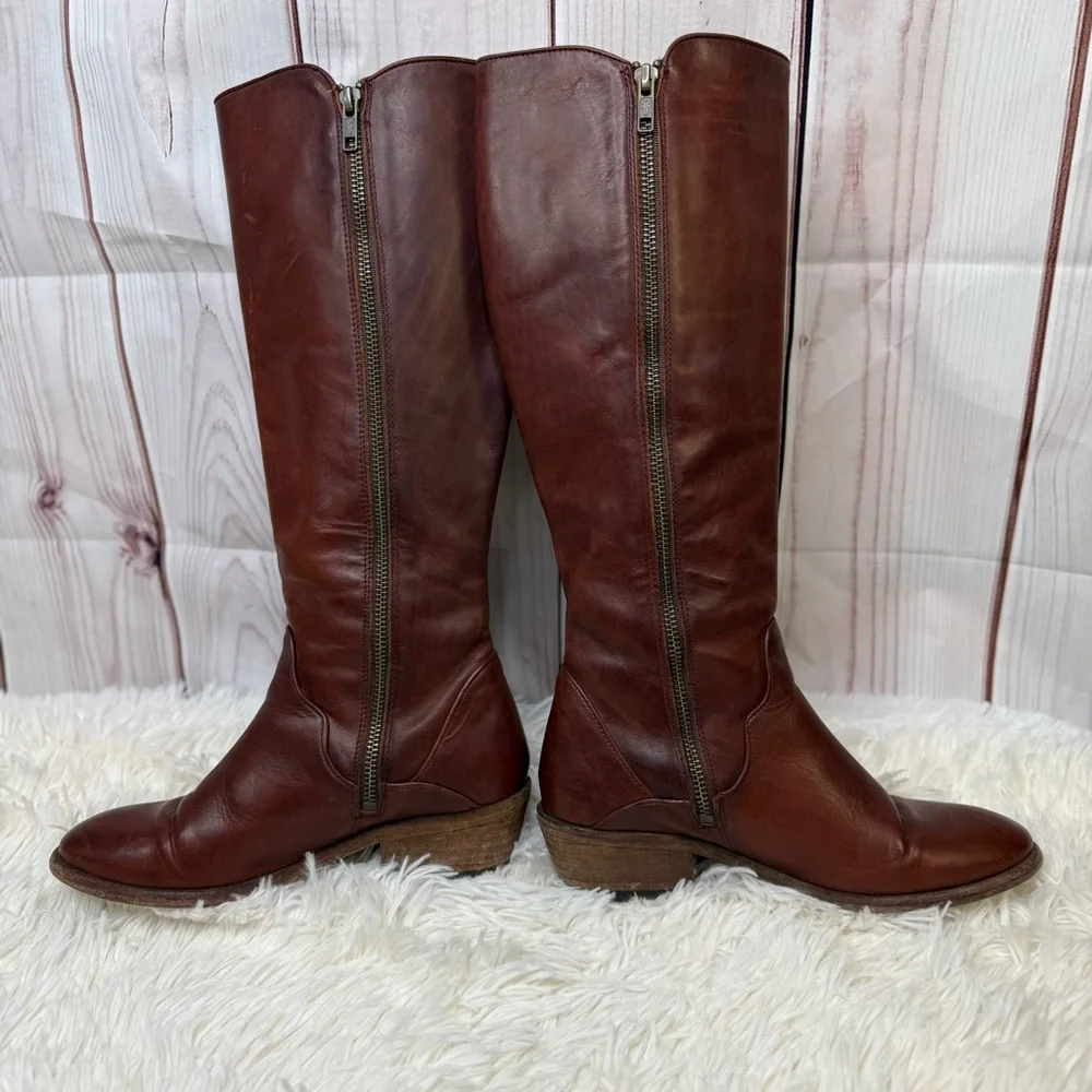 Frye Carson Piping Tall Boots